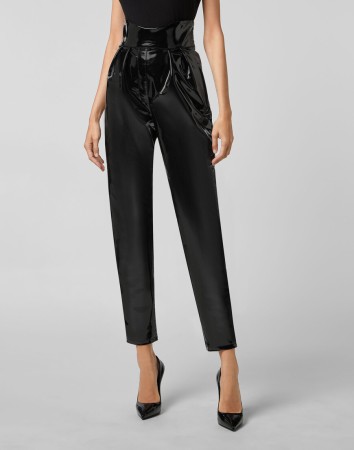 брюки прямые  - женские брюки с принтом 