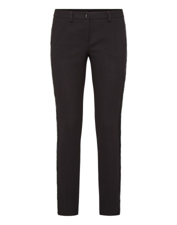 брюки прямые  - женская одежда, обувь и аксессуары с принтом 