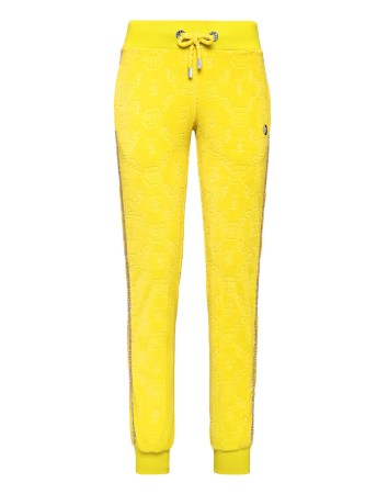 брюки спортивные  - женская одежда желтая 
