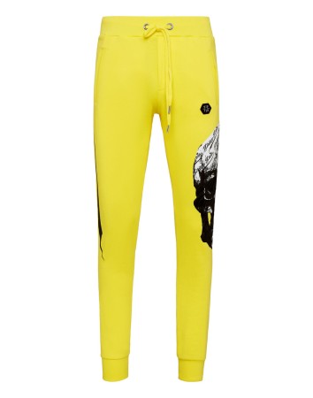 брюки спортивные  - мужские брюки желтые 