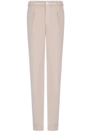 брюки велюровые  - мужская одежда со складками 