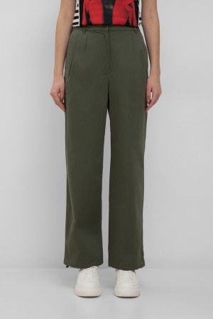 брюки  - женские брюки с манжетами 