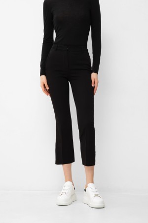 брюки  - женские брюки с воротником 