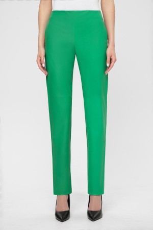 брюки  - женские брюки кожаные 