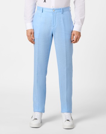 брюки  - мужские брюки с баской 