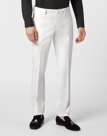 брюки  - мужские брюки с баской 