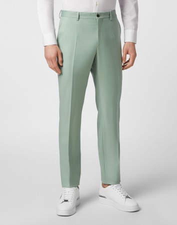 брюки  - мужские брюки с баской 