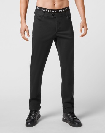 брюки  - мужские брюки с баской 