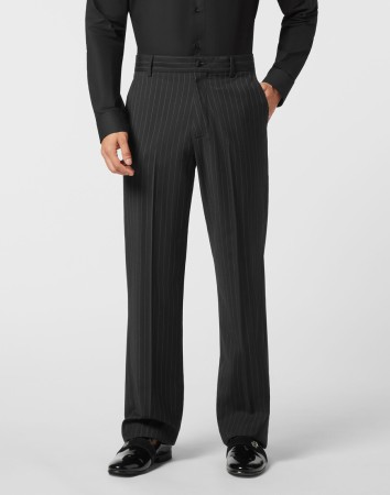 брюки  - мужские брюки с баской 