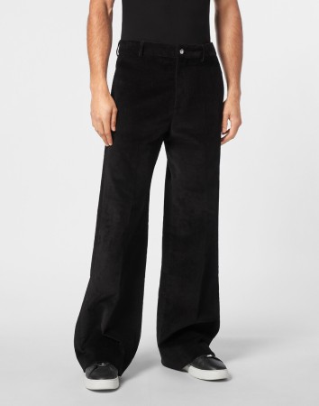 брюки  - мужские брюки с баской 