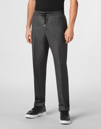 брюки  - мужские брюки с баской 