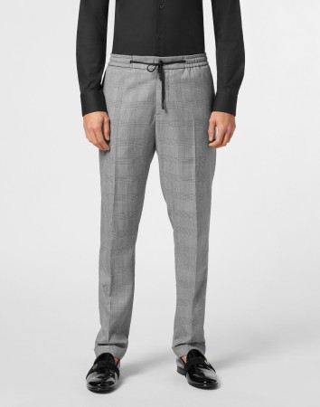 брюки  - мужские брюки с баской 