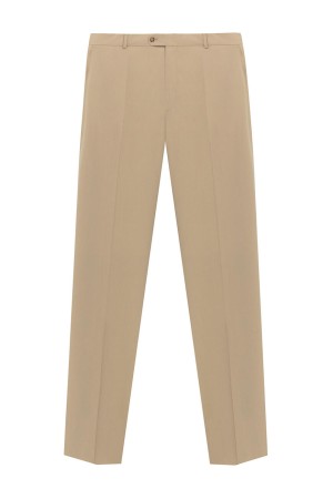 брюки  - мужские брюки бежевые 