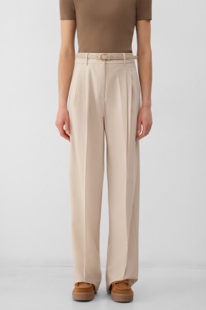 брюки  - женская одежда с пряжкой 