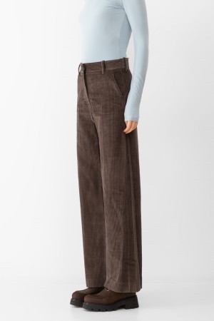 брюки  - женские брюки с прорезями 