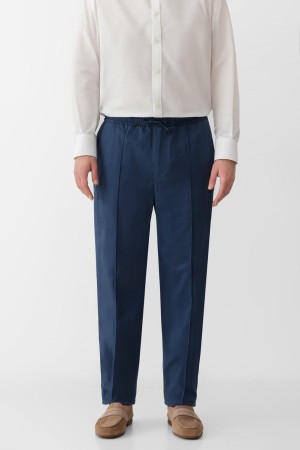 брюки  - мужская одежда синяя 