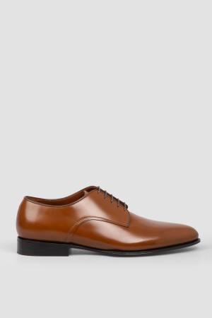 дерби  - обувь коричневая 