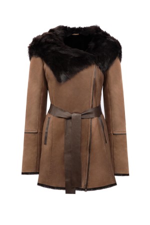 дубленка  - женская верхняя одежда vespucci 