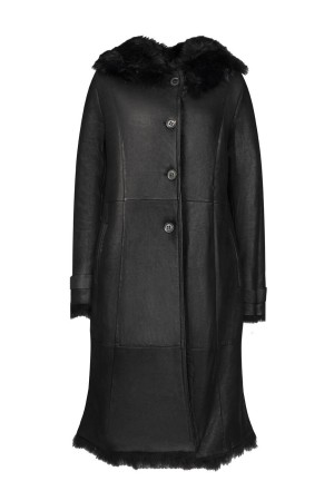 дубленка  - женская верхняя одежда vespucci 