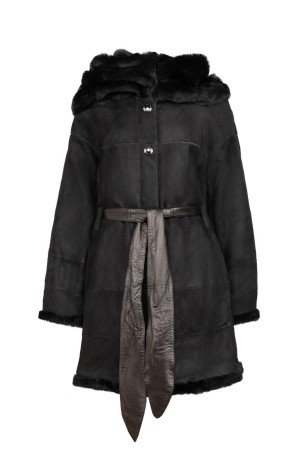 дубленка  - женская верхняя одежда шелковая 