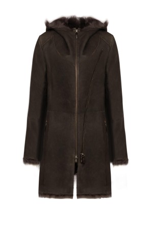 дубленка  - женская верхняя одежда vespucci 