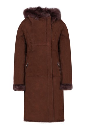 дубленка  - женская верхняя одежда alberto bini 