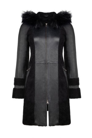 дубленка  - женская верхняя одежда alberto bini 