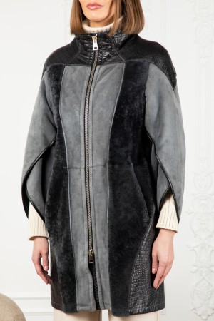 дубленка  - женская верхняя одежда florence mode 