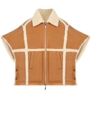 дубленка  - женская верхняя одежда max&moi 