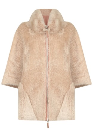 дубленка  - женская верхняя одежда diego m 