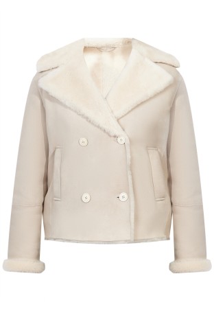 дубленка  - женская верхняя одежда eleventy 