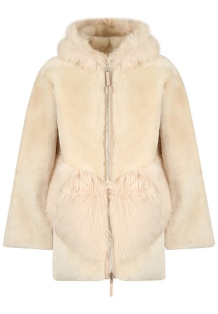 дубленка  - женская верхняя одежда diego m 