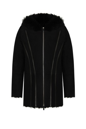 дубленка  - женская верхняя одежда vespucci 