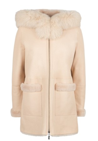 дубленка  - женская верхняя одежда max&moi 