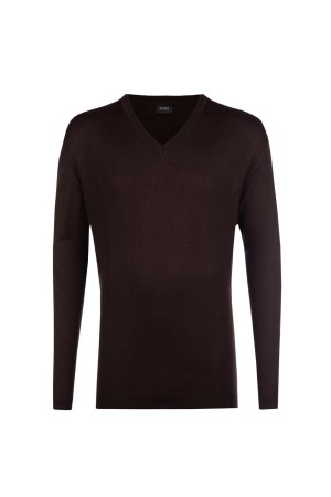 джемпер  - мужские джемперы коричневые 