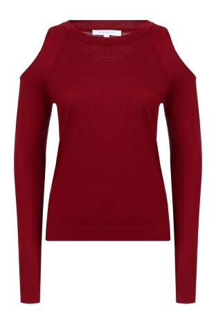 джемпер  - женская одежда бордовая 