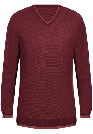 джемпер  - мужская одежда бордовая 