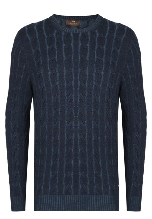 джемпер  - мужская одежда плетеная 