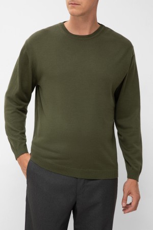 джемпер  - мужская одежда хаки 