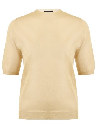 джемпер  - женская одежда золотая 