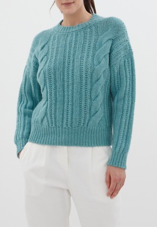 джемпер  - женские джемперы голубые 