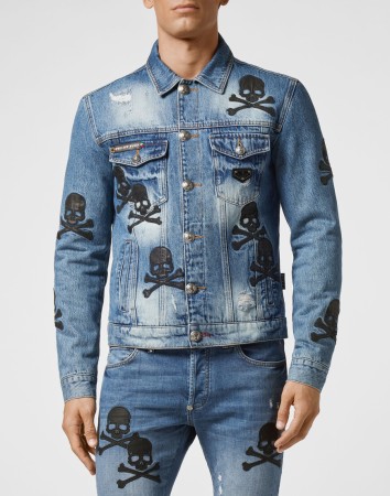 джинсовая куртка  - куртки и пуховики мужские 