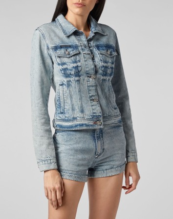 джинсовая куртка  - женская верхняя одежда американская 