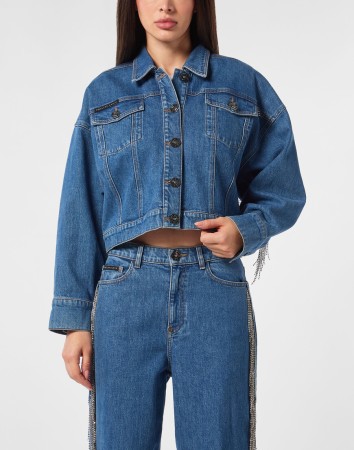 джинсовая куртка  - женская верхняя одежда американская 