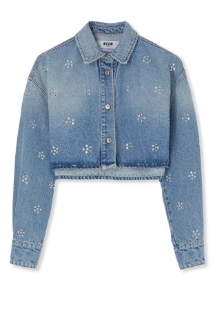 джинсовая куртка  - верхняя одежда msgm 