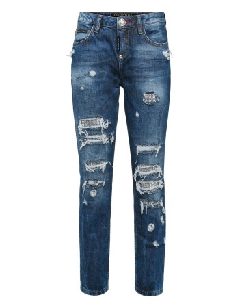 джинсы бойфренды  фотография