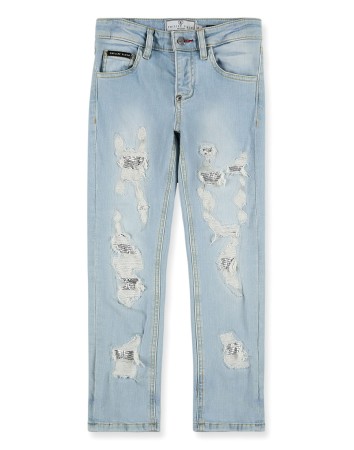 джинсы бойфренды  - женская одежда, обувь и аксессуары с принтом 