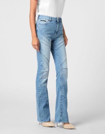 джинсы клеш  фотография