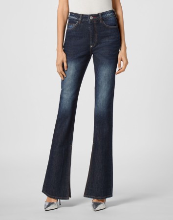 джинсы клеш  фотография