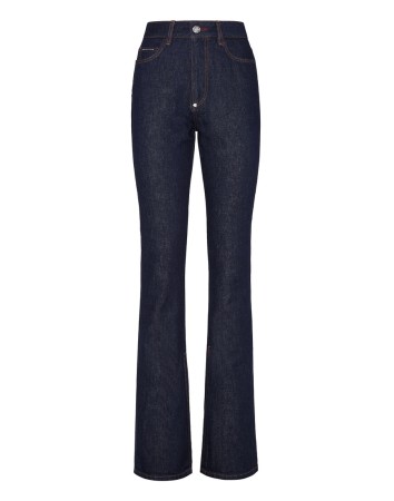 джинсы клеш  - женская одежда, обувь и аксессуары с принтом 